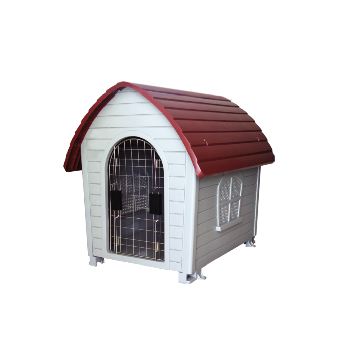 Casa Importada Para Perro Sunny C/Teja 74 X 48 X 66,5Cm Puerta Metalica Incluida