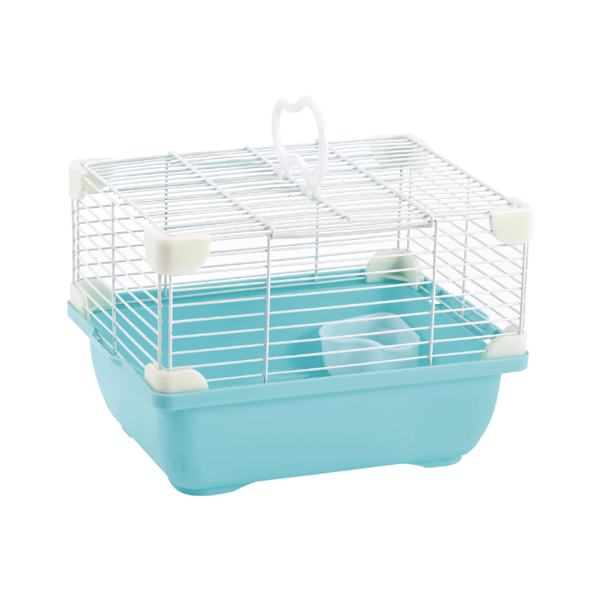 Jaula Plastica P/Hamster Sunny Hamster Land Importada (Azul) 24.0X18.3X16.0
