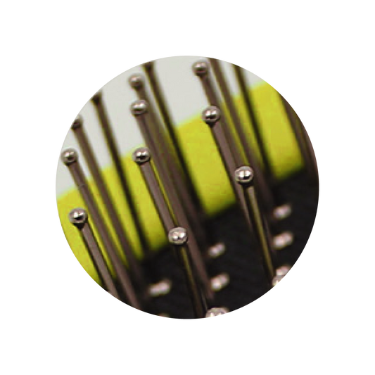 Cepillo Mini Duo Reforzado Petunius By Sunny Con Puntas De Esfera