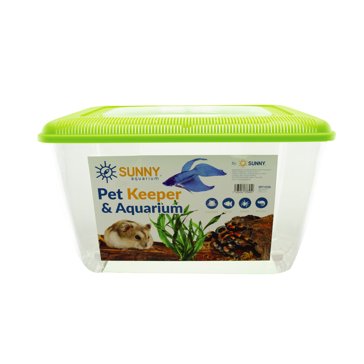 Mascotera De Plastico Grande Sunny 30.5 X 20.5 X 21Cm