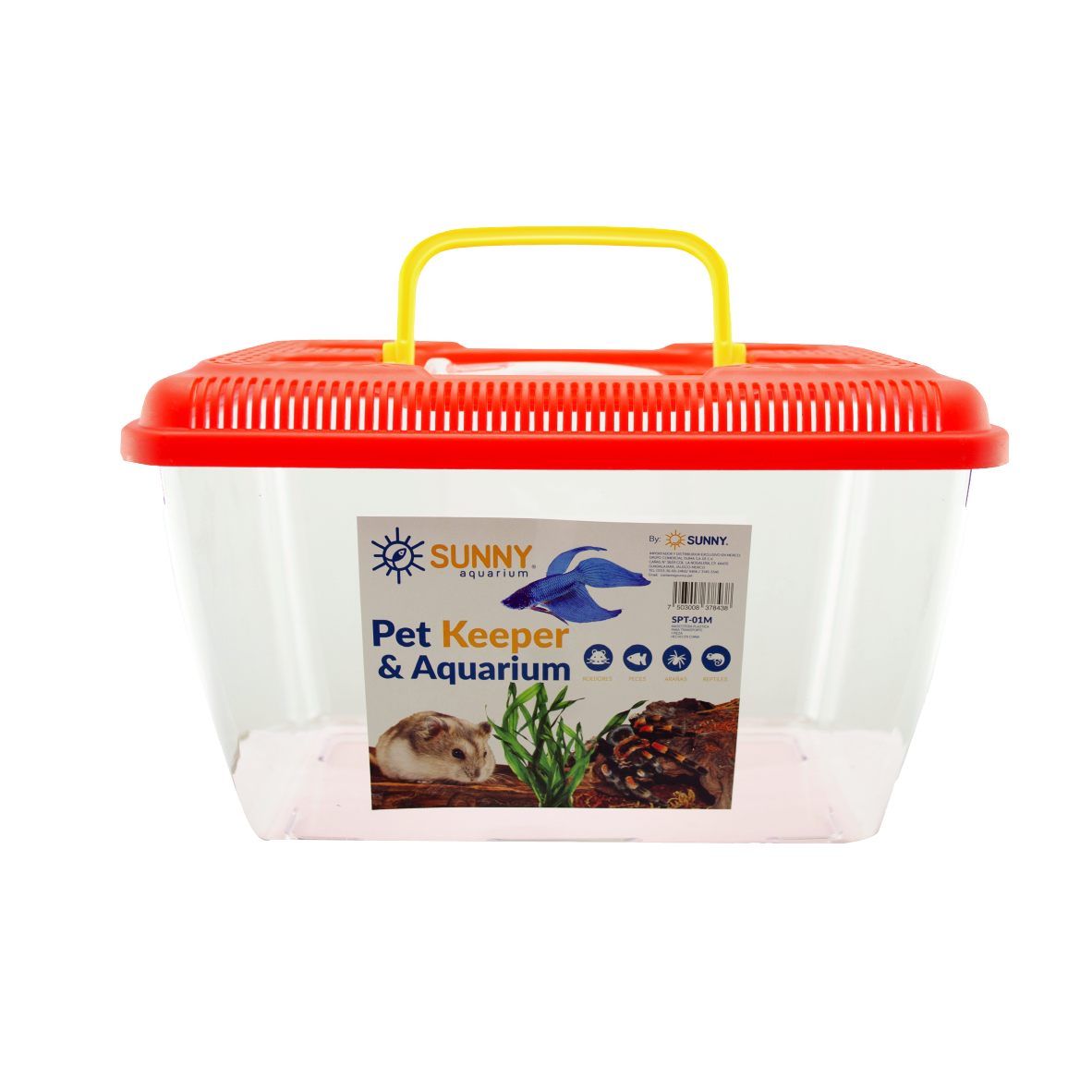 Mascotera De Plastico Mediana Sunny 24 X 16 X 17Cm