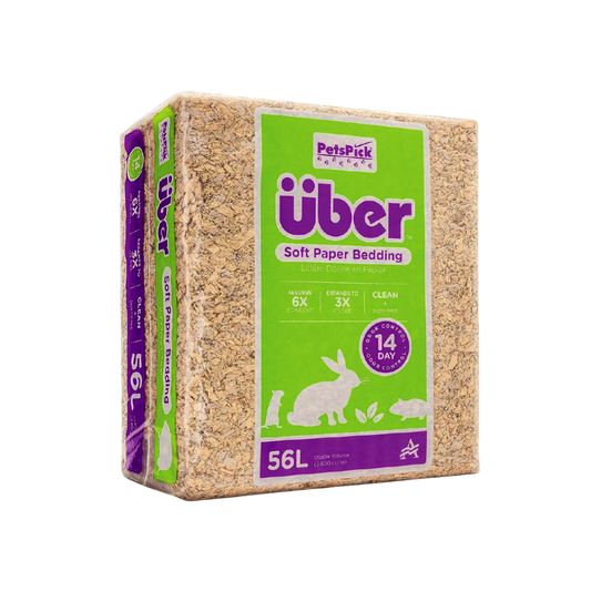 Über Natural Paper Bedding 56L