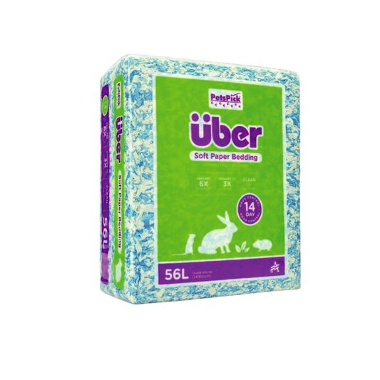 Über Blue/White Paper Bedding Paper 56L