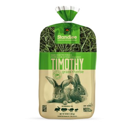 Premium Timothy Hay Standlee 48Oz (1.36Kg) Made In Usa