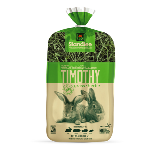 Premium Timothy Hay Standlee 48Oz (1.36Kg) Made In Usa