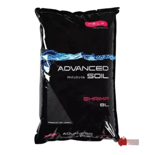 H.E.L.P Advanced Soil For Shrimps 8L (7.00Kg) Black