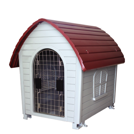 Casa Importada Para Perro Sunny C/Teja 117 X 82 X 114Cm Puerta Metalica Incluida