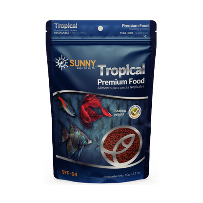Alimento Sunny Importado Tropical Granulado 90G (By Tropical)