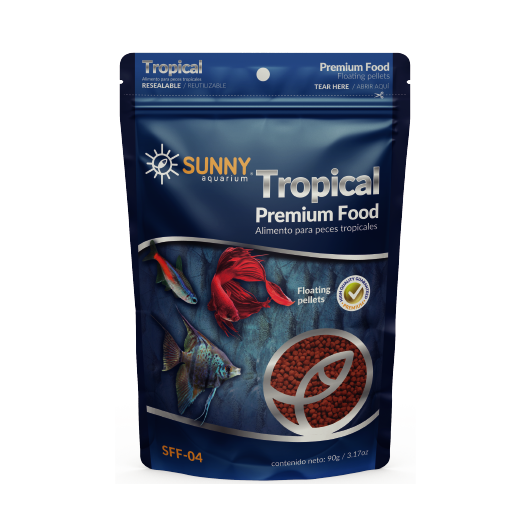 Alimento Sunny Importado Tropical Granulado 90G (By Tropical)