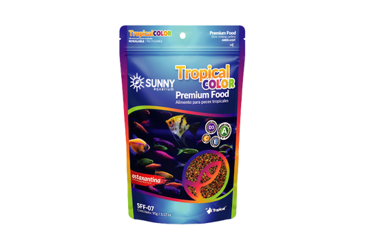 Alimento Sunny Importado Tropical Granulado Color Mix 90G (By Tropical)