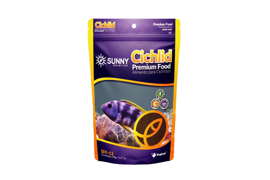 Alimento Sunny Importado Cichlidos 90G (By Tropical)