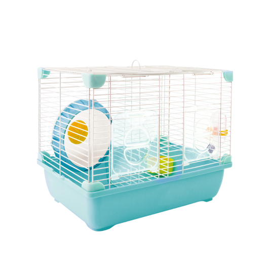 Jaula Plastica P/Hamster Sunny Hamster Land Importada (Doble) 33.5X23.7X35.5