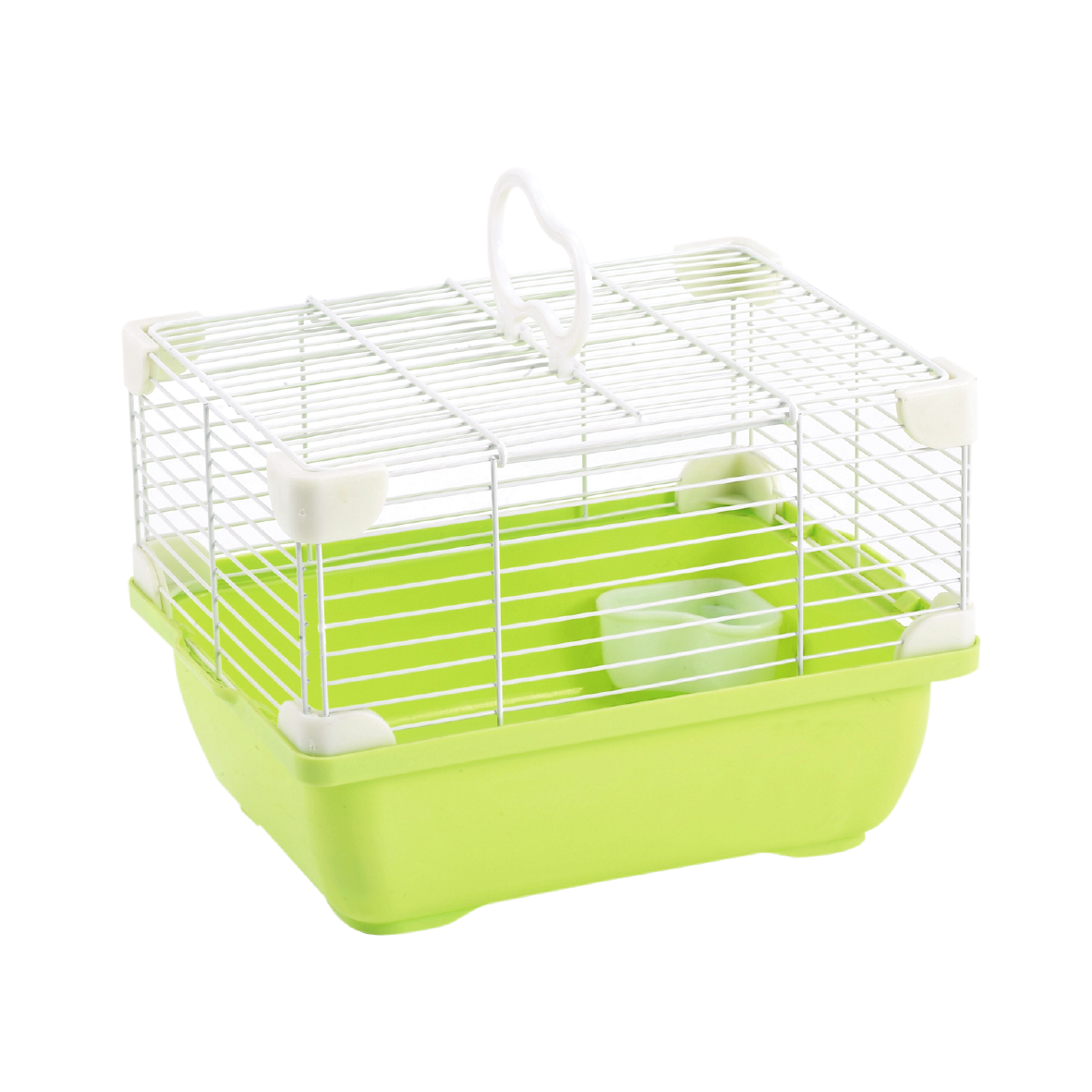 Jaula Plastica P/Hamster Sunny Hamster Land Importada (Verde) 24.0X18.3X16.0