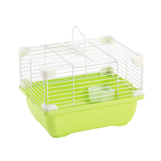 Jaula Plastica P/Hamster Sunny Hamster Land Importada (Verde) 24.0X18.3X16.0