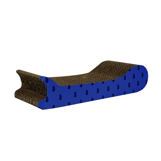 Rascadero De Carton Para Gatos Pawffy Importado | 38.5X13.5X8.5Cm (Incluye Cat Nip)