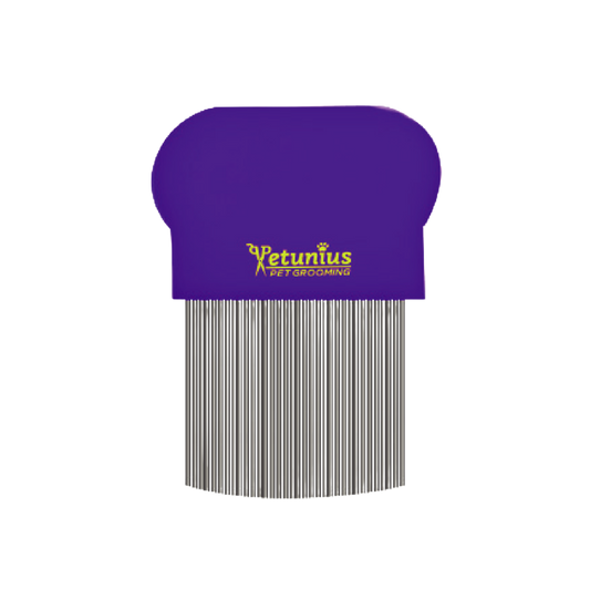 Peineta Antipulgas Mini Petunius By Sunny De Punta Fija 32 Dientes Largos (Pelo Largo Y Pelo Corto)