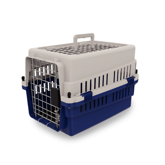 Transportadora Economica P/Perro Sunny Importada 2 Puertas 50 X 34 X 32Cm C/Tapete