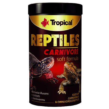 Alimento Tropical Soft Line Reptiles Carnivore 260G