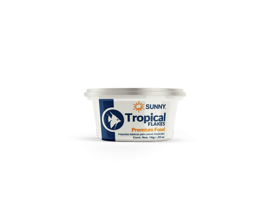 Alimento Sunny Importado Hojuelas Basicas Tropicales 10G (By Tropical)