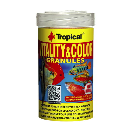 Alimento Tropical & Vitality Color Granules 55G