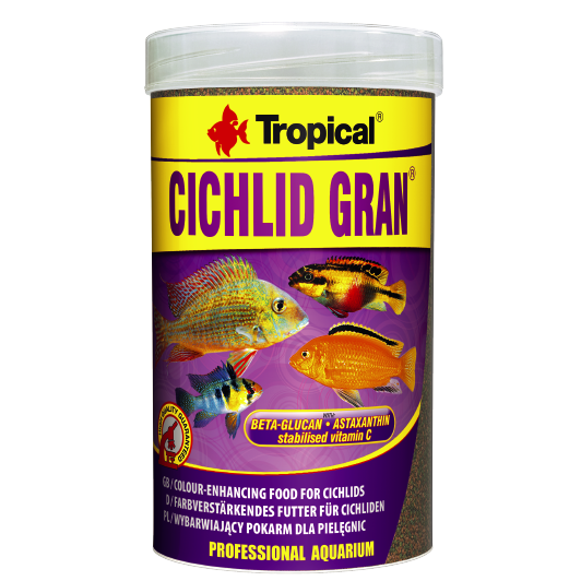 Alimento Tropical Cichlid Gran 550G