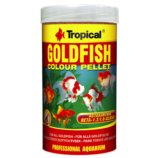 Alimento Tropical Goldfish Colour Pellet 90G