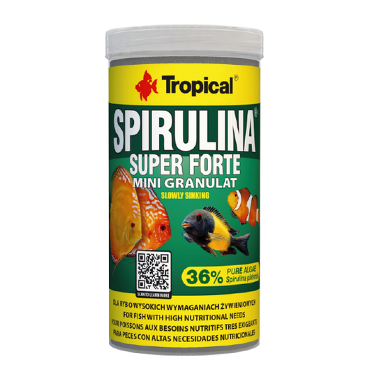 Alimento Tropical Super Spirulina Forte Mini Granulat 56G