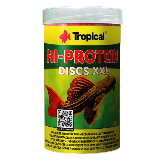 Alimento Tropical Hi-Protein Discs Xxl 125G