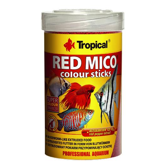 Alimento Tropical Red Mico Colour Sticks 32G