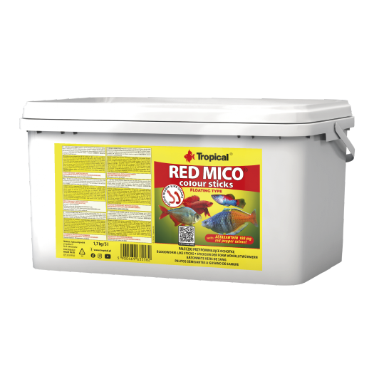 Alimento Tropical Red Mico Colour Sticks 1.7Kg
