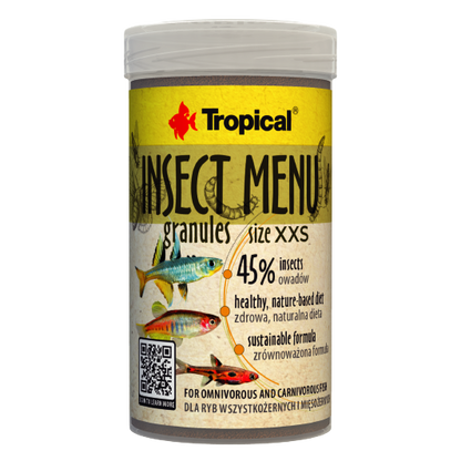 Alimento Tropical Insec Menu Granules Xxs 64G