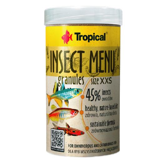 Alimento Tropical Insec Menu Granules Xxs 160G