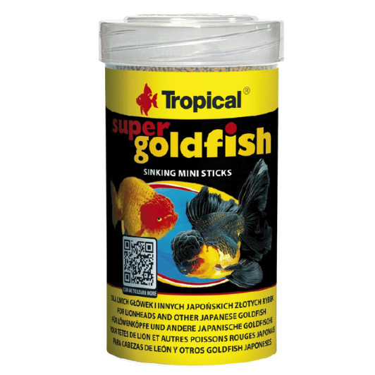 Alimento Tropical Super Goldfish Mini Sticks 60G