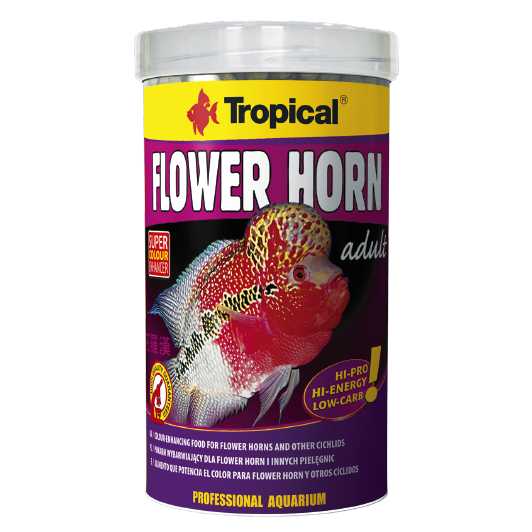 Alimento Tropical Flower Horn Adult Pellet 190G