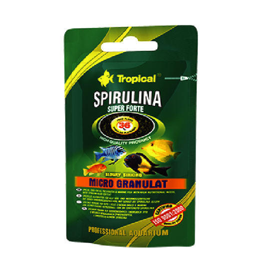 Alimento Tropical Super Spirulina Forte Micro Granulat 22G