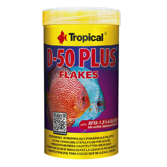 Alimento Tropical D-50 Plus Flakes 50G