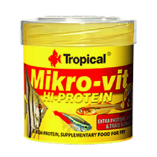 Alimento Tropical Mikro-Vit Hi-Protein 32G