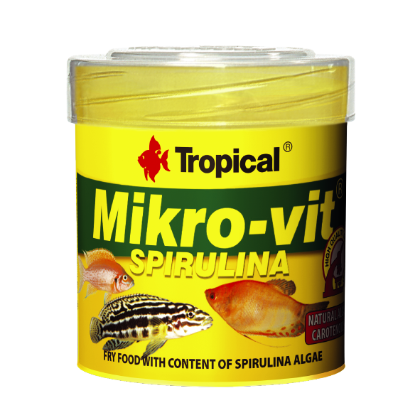 Alimento Tropical Mikro-Vit Spirulina 32G