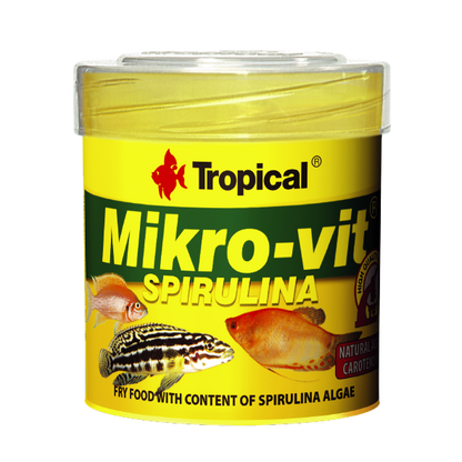 Alimento Tropical Mikro-Vit Spirulina 32G