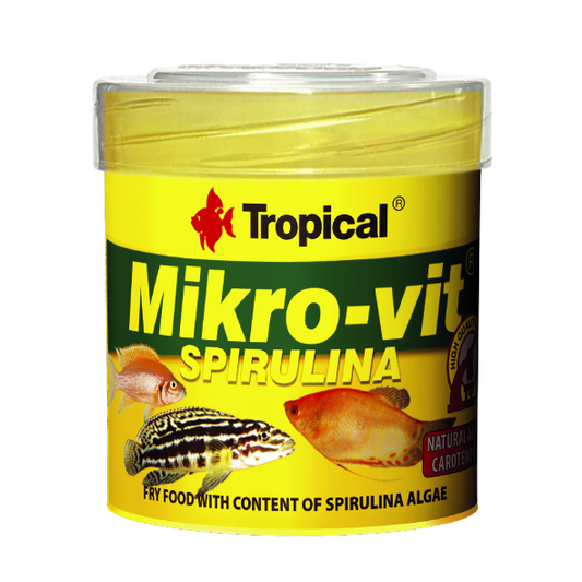 Alimento Tropical Mikro-Vit Spirulina 32G
